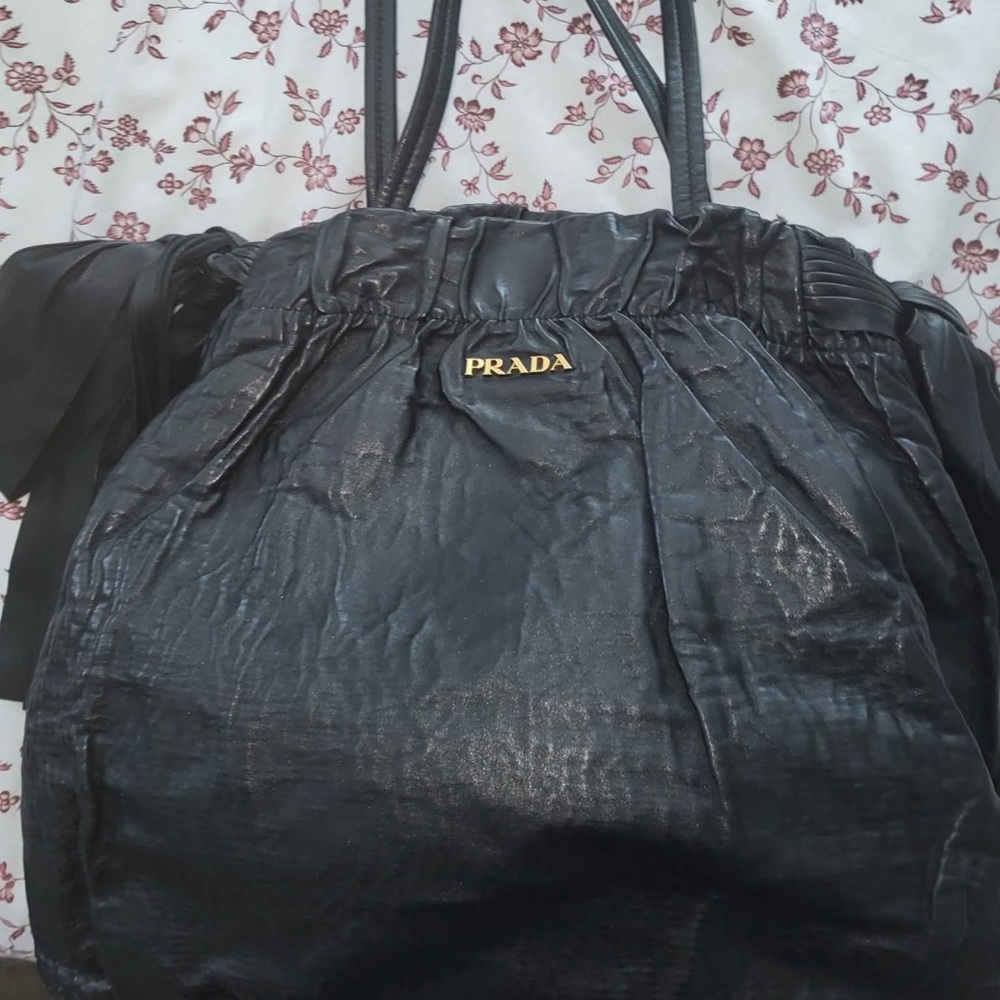 Rare Prada Bauletto Aperto Sabio Bag for a steal normally 1000 but...